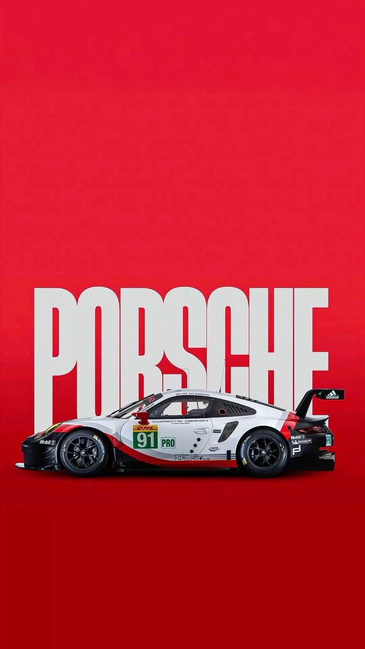 Porsche Metal Poster
